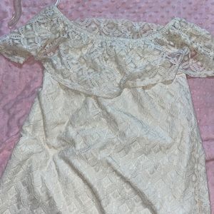 Off the shoulder dress